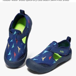 New Toddler Dinosaur Water Shoes – Size 7 (STQ Kids) – Quick-Dry, Non-Slip